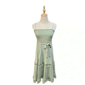 Lulus Green Dress Size XS